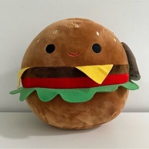 Squishmallows Carl The Cheeseburger 8”